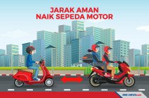 Ini Jarak Aman Naik...