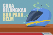 Helm Beraroma Tak Sedap?...