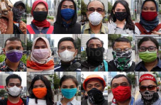 Ingat! Masker Kain Digunakan...