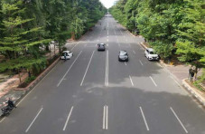 Suasana Ruas Jalan di...