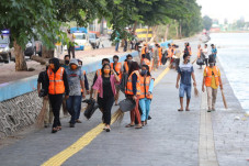 108 Pelanggar PSBB Kena...
