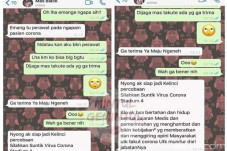 Tantang Petugas Medis...