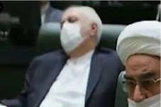 Menlu Iran Tertidur...