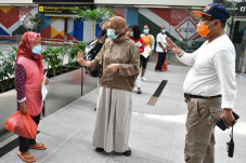 Tiba di Bandara Kualanamu...