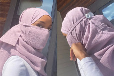 Padu Padan Serasi Baju-Hijab-Masker...