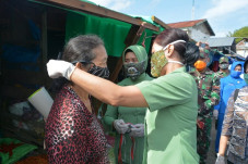 Cegah COVID-19, Istri...