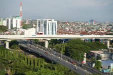 Pengaspalan Tol Layang...