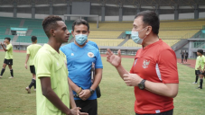 Ketum PSSI Pantau Persiapan...