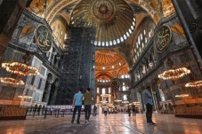 Selain Hagia Sophia,...