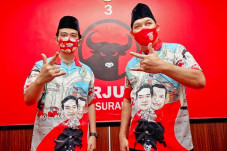 Tampil Bareng, Gibran-Teguh...