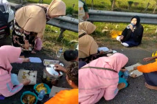 Selain di Km 189, Pemudik...