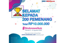 Inilah 200 Pemenang...