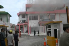 Gedung Server Telkomsel...