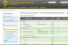 Pendaftaran Simak UI...