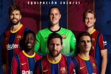 Foto Messi Masih Dipajang...
