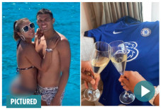 Thiago Silva dan Istri...