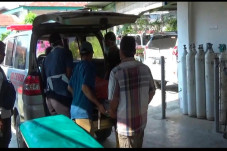 Tabrak Truk di Tol Medan-Tebing...