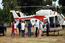 Helikopter BNPB Jemput...