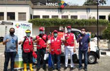 PMI DKI Lakukan Penyemprotan...