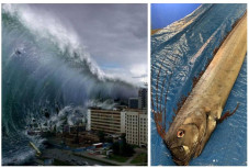 Oarfish, Tsunami dalam...