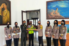 HUT TNI ke-75, Kapolres...