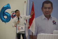 HUT ke-6 Perindo, Hary...