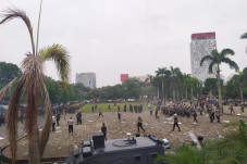 Di Palembang, Demo Tolak...
