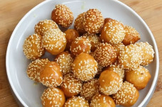 Resep Loukoumades, Donat...