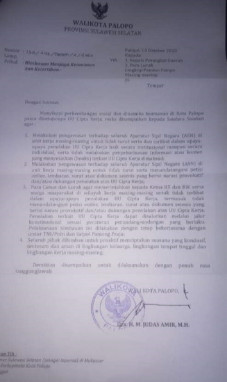 Wali Kota Palopo Dituding...