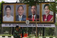 Pertemuan Jokowi-Suga...