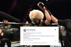 Khabib Nurmagomedov...