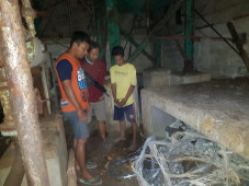 Kedapatan Curi Kabel...
