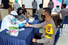 Cegah COVID-19, Polres...