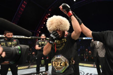 Khabib Nurmagomedov...