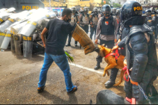 Pengunjuk Rasa Penolakan...