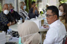 Moeldoko Temui Keluarga...