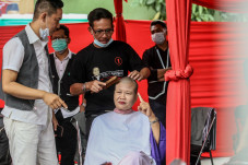Rayakan Kemenangan Eri-Armudji,...
