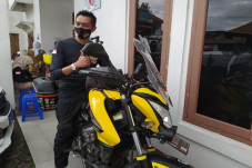 Biker Cimahi Naik Haji...