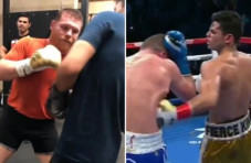 Video Canelo Ajari Ryan...