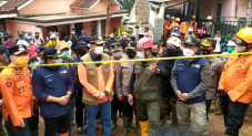 Tinjau Longsor Cimanggung...