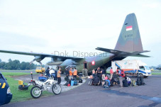 TNI AU Kerahkan 5 Pesawat...