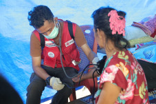 Tim PMI dan IRFC Berjibaku...