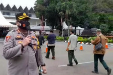 Cegah Kerumunan Peserta...