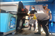Polres Cilegon Musnahkan...