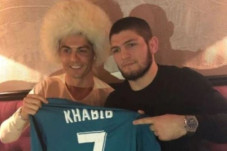 Khabib Nurmagomedov...