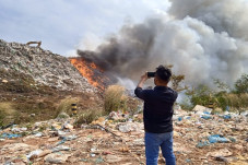 TPA Punggur Batam Terbakar...