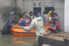 Banjir di Priuk Tangerang...