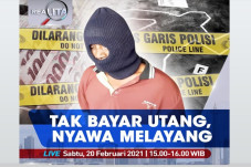 Tragis! Tak Bayar Utang,...