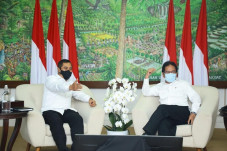 Temui Menteri ATR/BPN,...