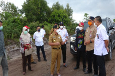 Gubernur Kalteng Tinjau...